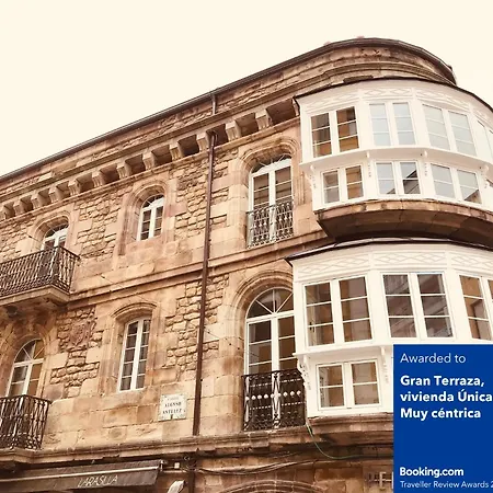 Gran Terraza, Vivienda Unica! Muy Centrica Apartamento Torrelavega